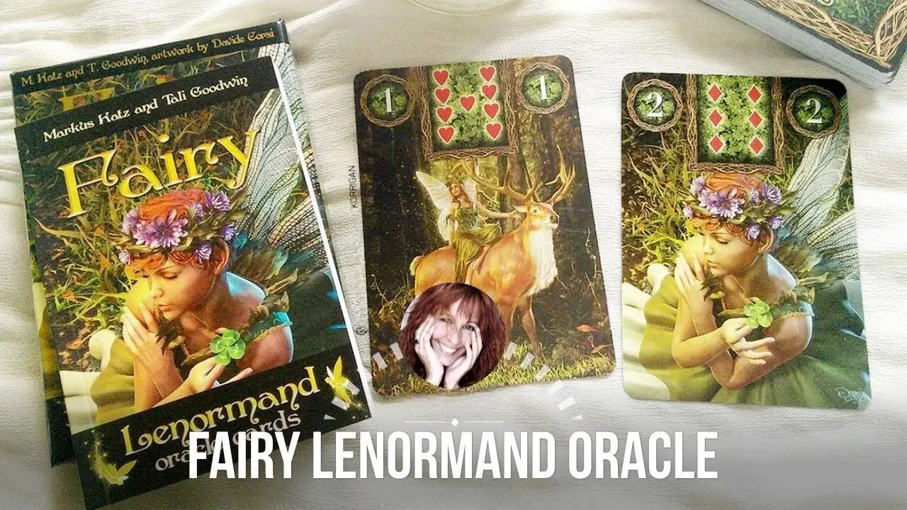 A Pic Representing the Cards of Fairy Lenormand Oracle Cards