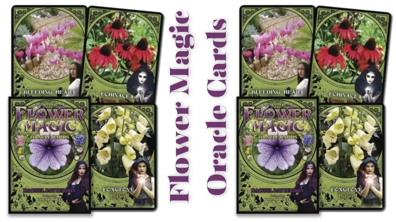 A pic representing the Cards of Flower Magic Oracle 