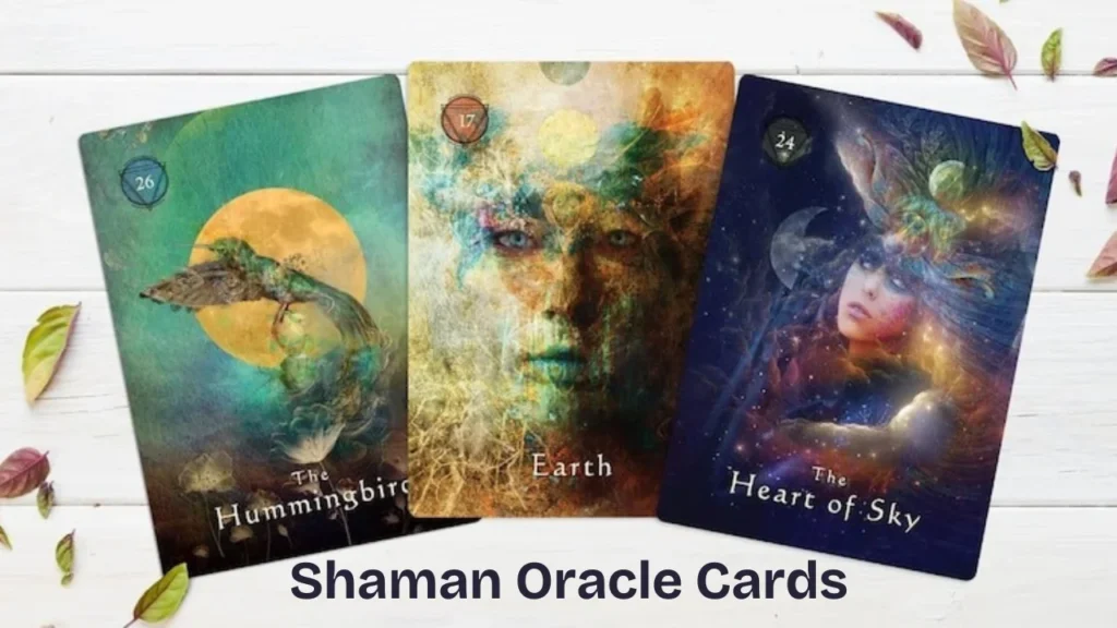 A pic representing the Cards of Shaman Oracle Cards